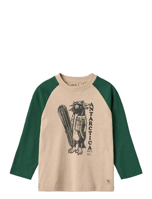 Wheat | T-Shirt L/S Rolf | 98