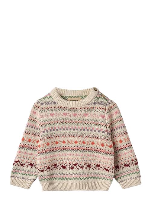 Wheat | Jacquard Pullover Olga | 68