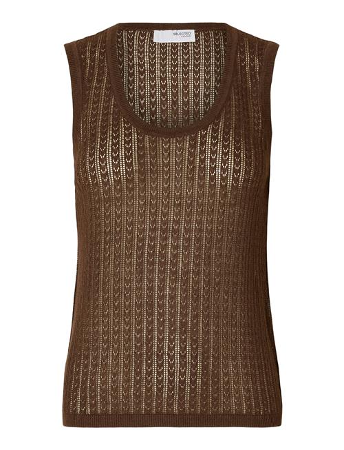 Selected | Slfhennah Sl Knit Structure Top | L