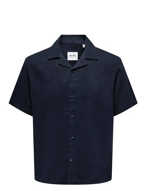 ONLY & SONS | Onskari Resort Ss Shirt Visc Lin 0075 Cs | XL