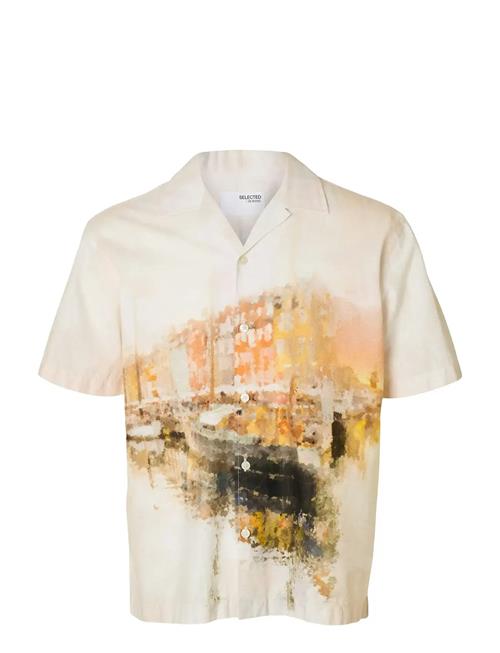 Selected | Slhrlxcarl Aop Ss Shirt | M