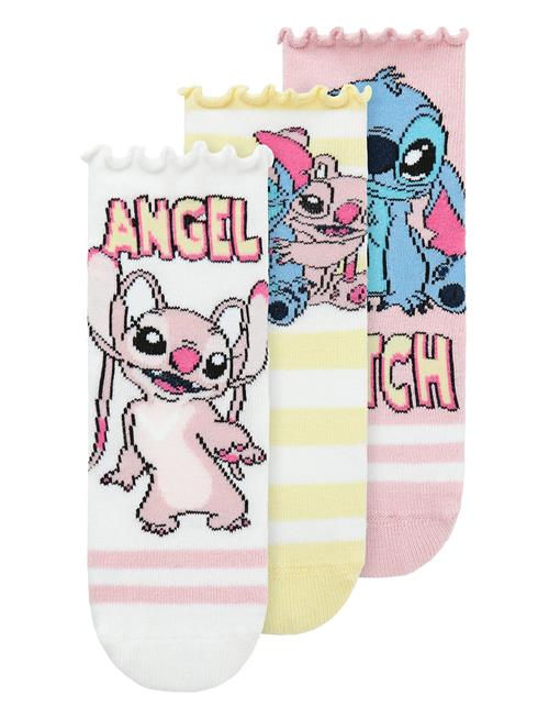 name it | Nmfasara Stitch 3P Sock Wdi | 25-27