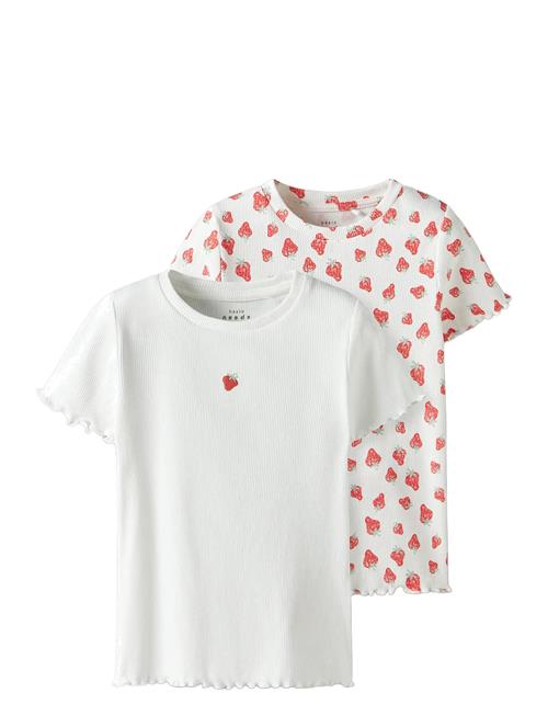 name it | Nmfvemma 2P Aop Ss Slim Top | 98