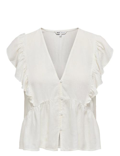 ONLY | Onlrian Flonce S/S Top Wvn | M