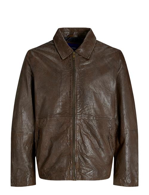 Jack & Jones | Jorcrincle Leather Jkt Styd Aw24 | S