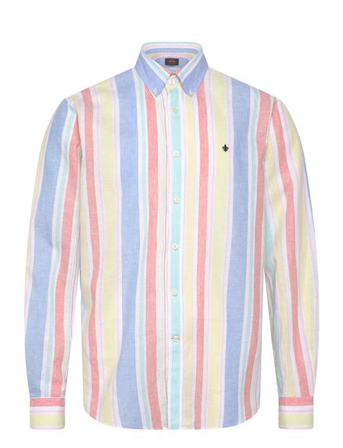 Morris | Happy Linen Stripe Shirt-Classic Fit | XS