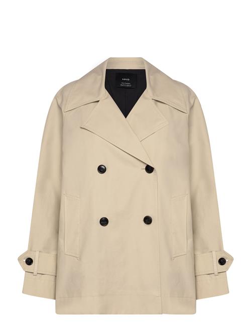 Mango | Short Double-Breasted Trench Coat | M