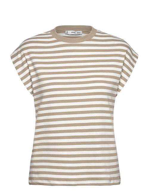 Mango | Striped Short-Sleeved T-Shirt | XS