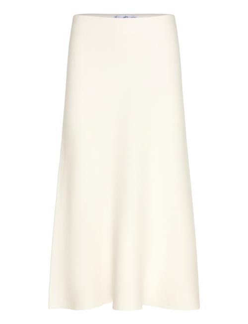 Mango | Fine-Knit Peplum Skirt | M