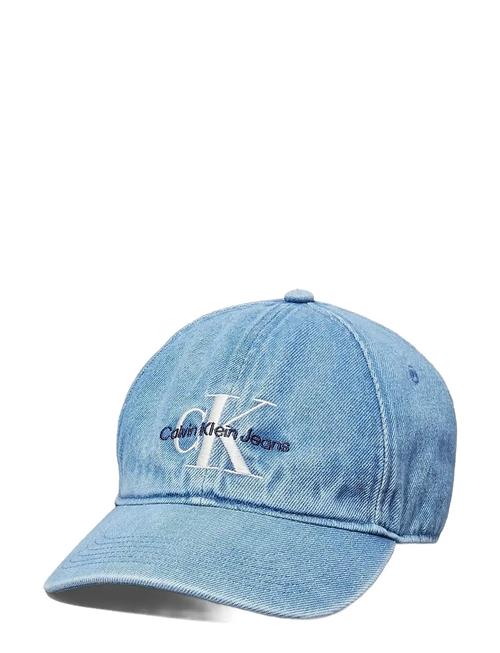Calvin Klein | Monologo Embroidery Denim  Cap | ONE SIZE