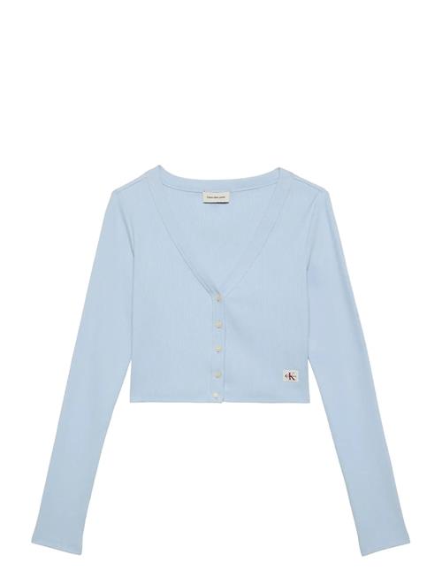 Calvin Klein Jeans | Ls Woven Label 2X2 Baby Rib Card | XL