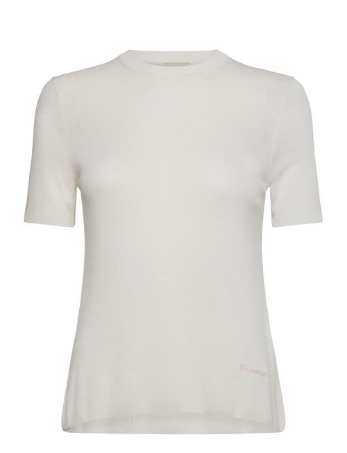 Calvin Klein | Fine Gauge Viscose Short Sleeve | S