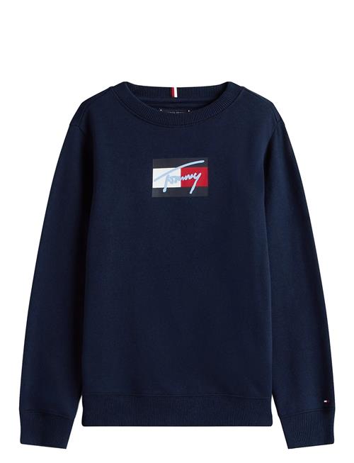 Tommy Hilfiger | Tommy Script Flag Sweatshirt | 128