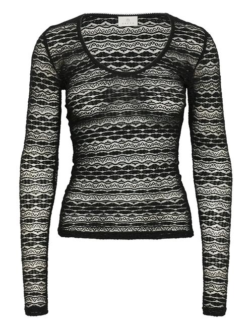 Kaffe | Kalorinda Ls Lace T-Shirt | XS