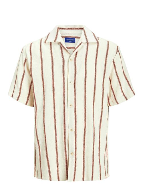 Jack & Jones | Jjecoba Stripe Resort Shirt Ss Sn | L