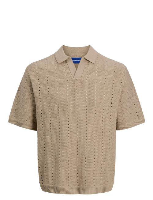 Jack & Jones | Jorparos Knit Easter Ss Crochet Polo | XS