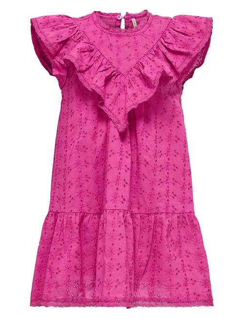 Kids Only | Kmgmargot Life S/L Embroidery Dress Wvn | 110