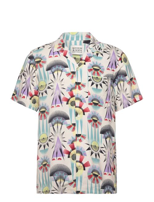 Scotch & Soda | Aop Short-Sleeved Regular Fit Viscose Shirt | L