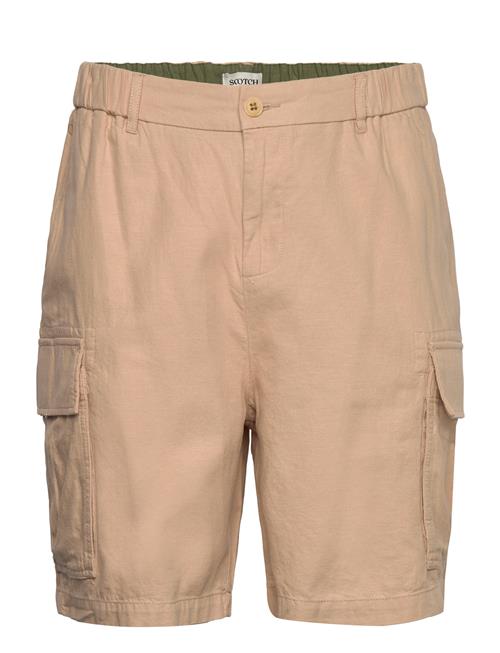 Scotch & Soda | Cotton-Linen Relaxed Fit Cargo Short | M