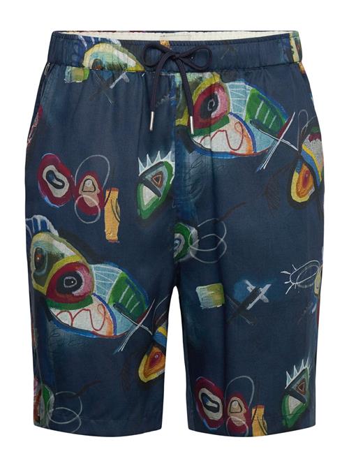 Scotch & Soda | Fave - Relaxed Fit Printed Tencel Bermuda Short | 34