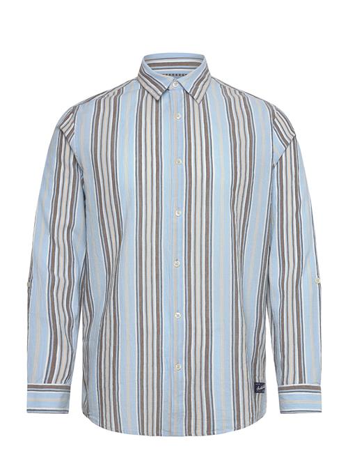 Scotch & Soda | Crinkled-Stripe Regular Fit Shirt | S
