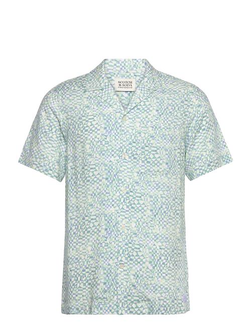 Scotch & Soda | Aop Short-Sleeved Regular Fit Viscose Shirt | XXL
