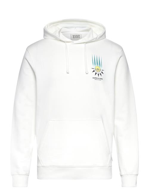 Scotch & Soda | Regular Fit Front And Back Artwork Hoodie | L