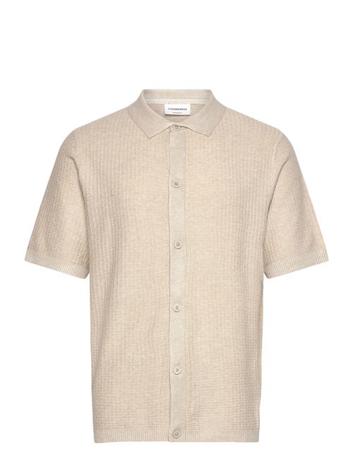 Lindbergh | Knitted S/S Polo Cardigan | L