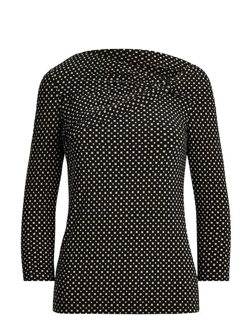 Lauren Ralph Lauren | Geo-Print Jersey Off-The-Shoulder Top | L