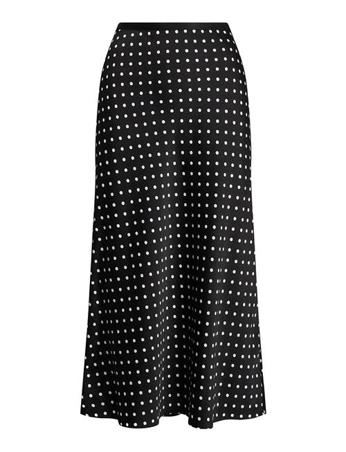 Polo Ralph Lauren | Polka-Dot Satin Skirt | 34