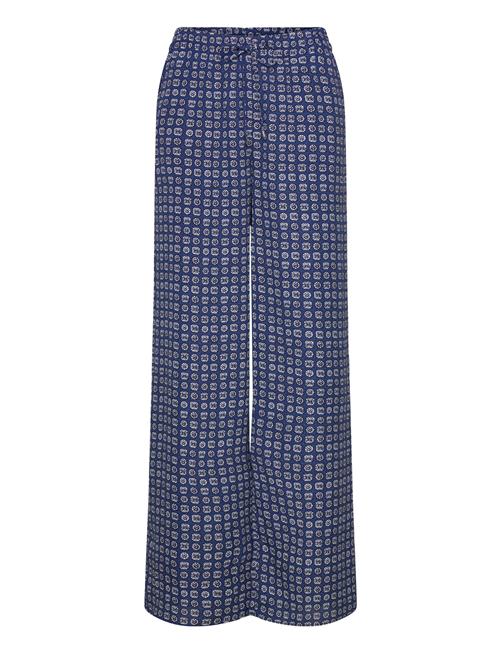 Lauren Ralph Lauren | Geo-Print Crepe Wide-Leg Pant | XL