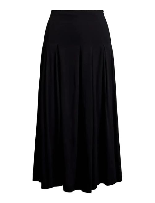 Polo Ralph Lauren | Pleated Crepe A-Line Skirt | 34