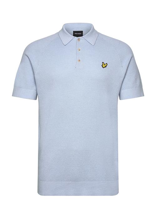 Lyle & Scott | Linen Blend Knitted Polo | S