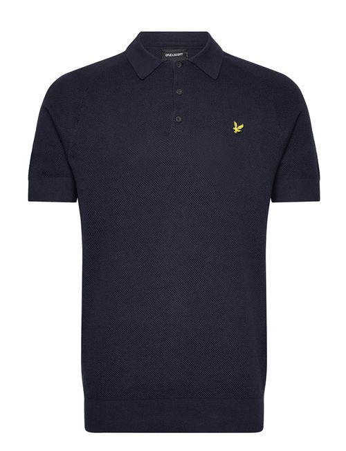 Lyle & Scott | Linen Blend Knitted Polo | XL