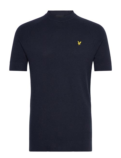 Lyle & Scott | Linen Blend Knitted T-Shirt | L