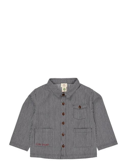 Copenhagen Colors | Striped Twill Jacket W Pockets | 110