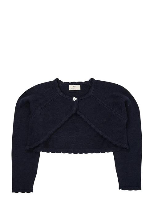 Copenhagen Colors | Lt. Knitted Bolero W. Heart Button | 92