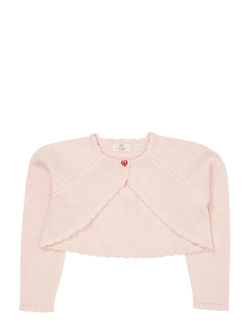 Copenhagen Colors | Lt. Knitted Bolero W. Heart Button | 116