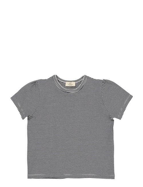 Copenhagen Colors | Striped T-Shirt W. Ruffle Sleeves | 152