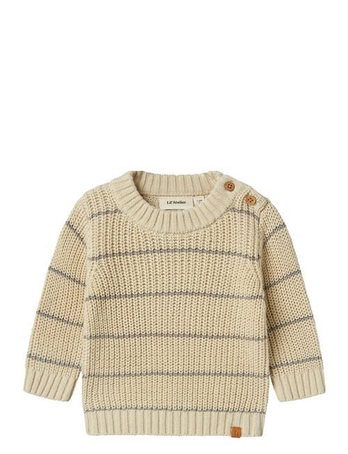 Lil'Atelier | Nbmemlen Ls Knit Stripe Lil | 68