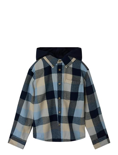 name it | Nkmlarry Ls Overshirt Wh | 116