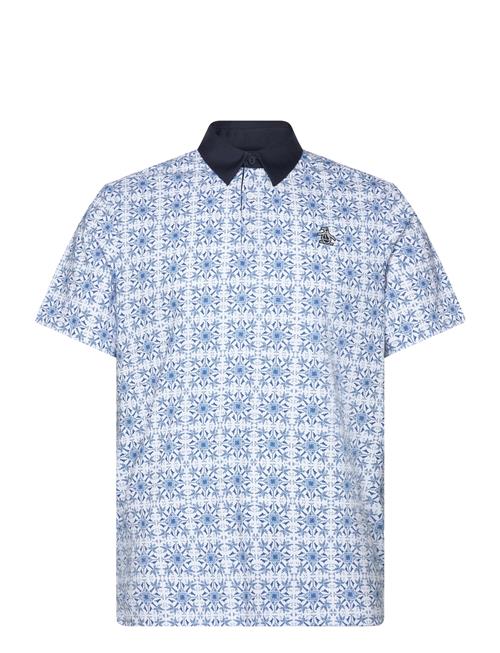 Original Penguin Golf | Pete's Cocktail Windowpane Polo | S