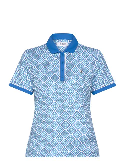 Original Penguin Golf | Cap Sleeve Printed Polo | XS