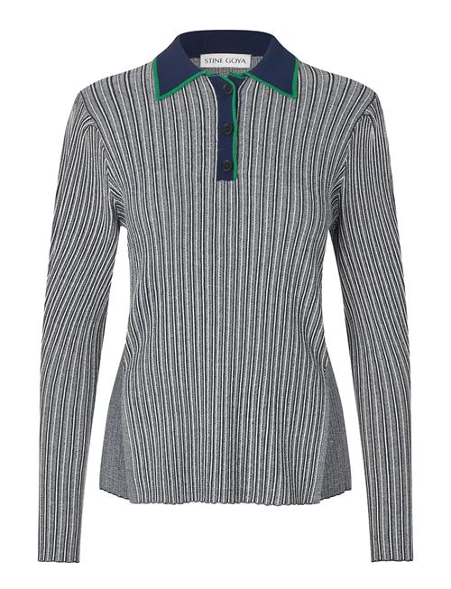 STINE GOYA | 2356 Soft Rib, Long Sleeve Knit Pol | XS