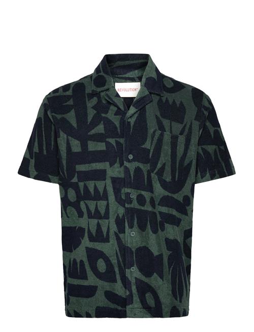 Revolution | Terry Short-Sleeved Cuban Shirt | XL