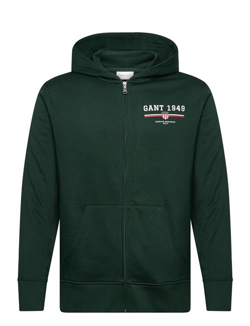 GANT | Graphic Full Zip Hoodie | L