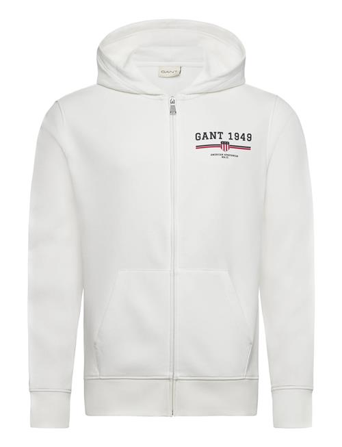 GANT | Graphic Full Zip Hoodie | M