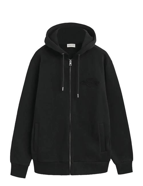 Gant | Reg Tonal Shield Full Zip Hoodie | S