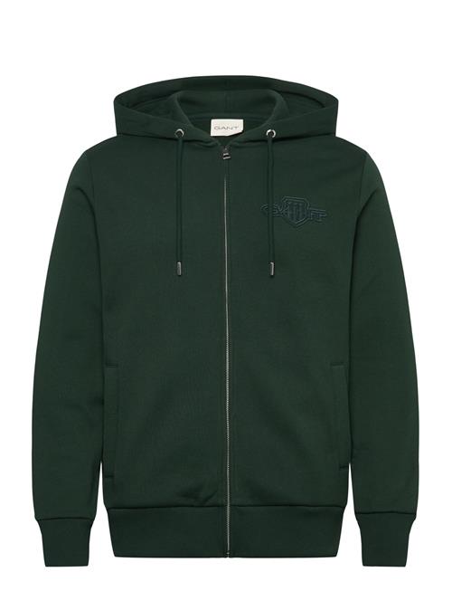 GANT | Reg Tonal Shield Full Zip Hoodie | M