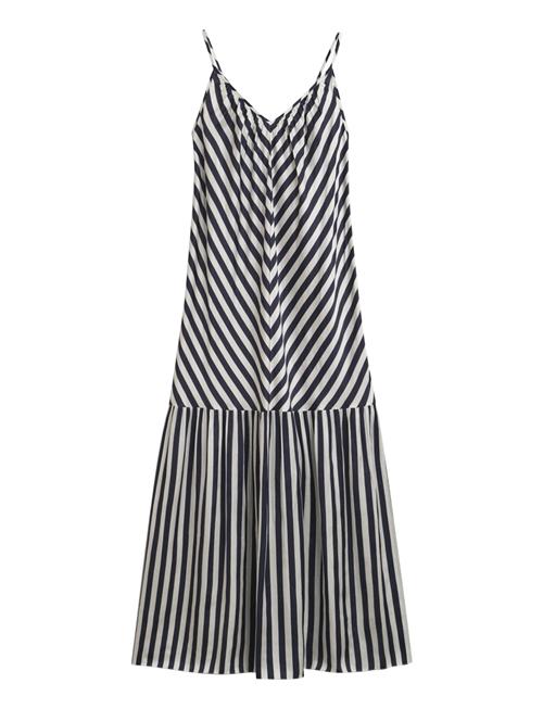 GANT | Maxi Chevron Striped Strap Dress | 40